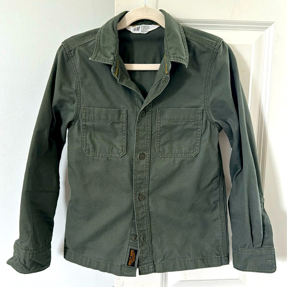 Boys button down top
